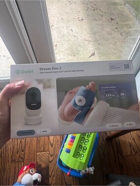 Owlet Dream Duo 2 - Owlet Dream Bundle Baby Monitor Set - Navy Blue